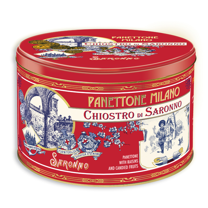 Panettone Classico Promenade Metal Tin